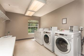 On-site laundry facility